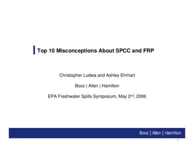 Top 10 Misconceptions About SPCC and FRP