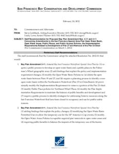 February 24, 2012  TO: Commissioners and Alternates