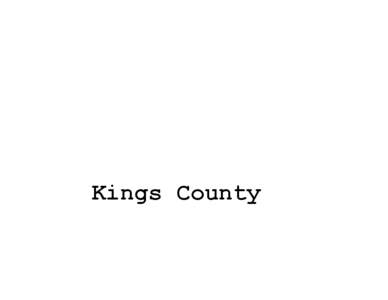 Kings County  2003 SPECIAL ELECTION KINGS COUNTY  PAGE: