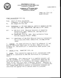 OPNAVINST 5530.13C  Department of the Navy Physical Security Instruction For Conventional Arms, Ammunition, and Explosives