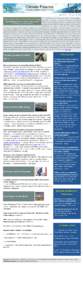 Climate Finance Quarterly Newsletter - Issue N°21 - May-June-July 2013