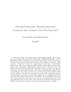 Finance / Mortgage / Asymmetric information / Market failure / Loans / Mortgage loan / Usury / Moral hazard / Microcredit / Economics / Financial economics / United States housing bubble