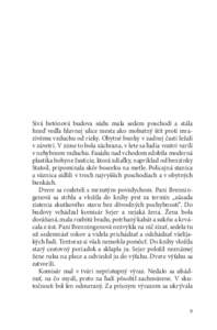 Sivá betónová budova súdu mala sedem poschodí a  stála hneď vedľa hlavnej ulice mesta ako mohutný štít proti mrazivému vzduchu od rieky. Obytné bunky v zadnej časti ležali v závetrí. V zime to bola z