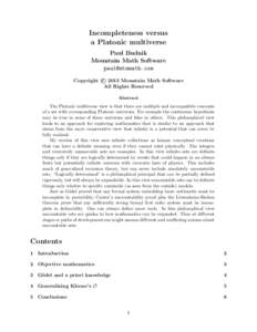 Ordinal numbers / Computability theory / Proof theory / Theory of computation / Ordinal notation / Recursively enumerable set / Reverse mathematics / Enumeration / Continuum hypothesis / Mathematical logic / Mathematics / Logic