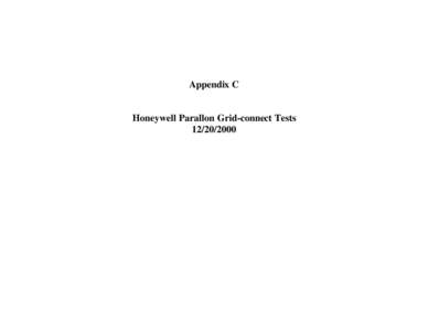 Behavior of Capstone and Honeywell Microturbine Generators during Load Changes