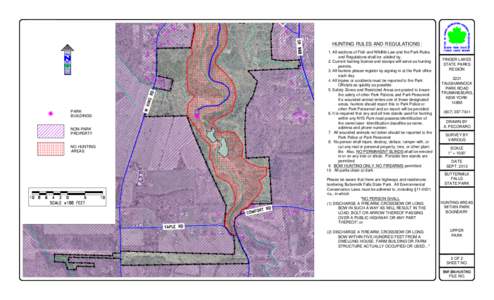 HUNTING RULES AND REGULATIONS :  PARK BUILDINGS NON-PARK PROPERTY