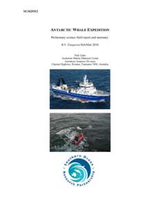 Antarctic Whale Expedition