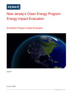 Microsoft Word - NJCEP SmartStart Impact Evaluation - Draft July[removed]doc