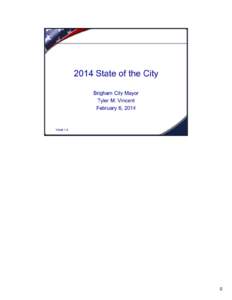 Microsoft PowerPoint[removed]State of the City 140127b