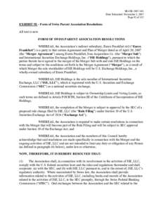 U.S. Securities and Exchange Commission / Limited liability company / Securities regulation in the United States / Financial regulation / Government / Business / Inter-connected Stock Exchange of India / United States securities law / International Securities Exchange / Securities Exchange Act