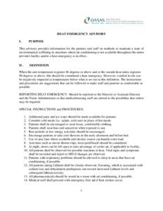 Microsoft Word - Advisory-heat emergency[removed] _3_.doc