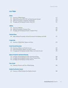 World Economic Outlook: Recovery, Risk, and Rebalancing (October[removed]Tables Part A