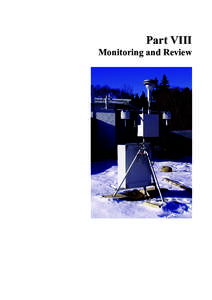 Part VIII Monitoring and Review PART VIII MONITORING  AND