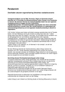 Microsoft Word - Persbericht Intentieverklaring en oprichting GPM.doc