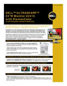 Television technology / Color / High-definition television / Video signal / HDMI / DisplayPort / SRGB / Adobe RGB color space / Dell monitors / Computer hardware / Color space / Electronic engineering