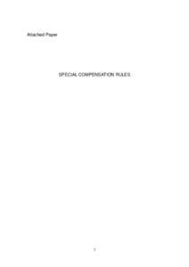 Attached Paper  SPECIAL COMPENSATION RULES 1