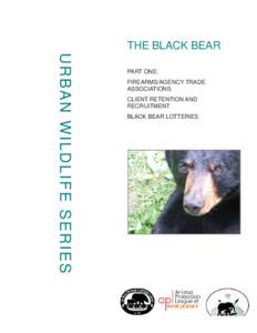 Urban Wildlife Series - Bears Part I - Janine