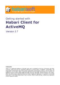 Habari Client for ActiveMQ