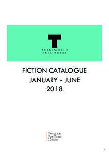 FICTION CATALOGUE JANUARY - JUNE