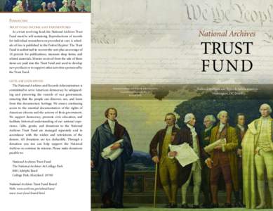 National Archives Trust Fund