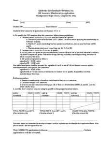 Microsoft Word - California Scholarship Federation application