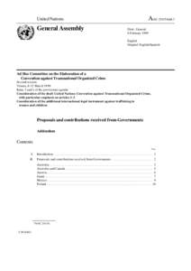 United Nations / Corruption / Convention against Transnational Organized Crime / United Nations Office on Drugs and Crime / Organized crime / Protocol against the Smuggling of Migrants by Land /  Sea and Air / Convention on the Rights of the Child / International human rights instruments / Single Convention on Narcotic Drugs / Law / International relations / Human trafficking