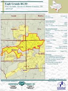 Eagle Grande RG3D Frio, La Salle, Zavala & Dimmit Counties, TX ~829.9 mi² Bin Size: Nominal Fold: