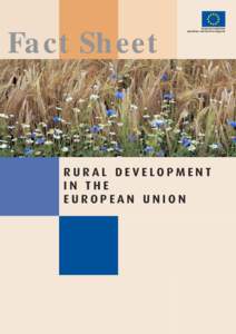 Fact Sheet  European Commission Agriculture and Rural Development  RURAL DEVELOPMENT