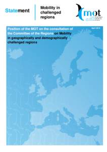 Border / Structural Funds and Cohesion Fund / Sustainable transport / Transport in Europe / Cross-border cooperation / Committee of the Regions / Region / Transport / European Investment Bank / European Union / Europe / Interreg