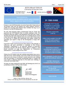 European Union / Federalism / European Commissioner for Trade / Politics of Papua New Guinea / Papua New Guinea / European External Action Service / Karel De Gucht / African /  Caribbean and Pacific Group of States / EuropeAid Development and Cooperation / International relations / United Nations / Politics of Belgium