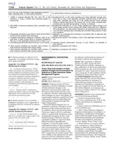 [removed]Federal Register / Vol. 77, No[removed]Friday, November 30, [removed]Rules and Regulations If you use one of the following to meet applicable emissions limits, operating limits, or work practice standards . . .