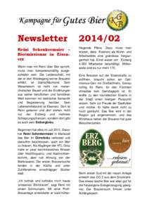 Newsletter[removed]Reini Schenkermaier – Biermissionar in Eisenerz