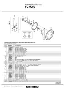 DURA-ACE Front Chainwheel  FC