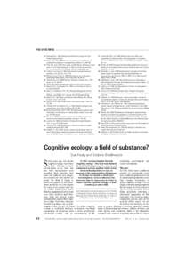 REVIEWS 10 DeAngelis, D.LDynamics and Nutrient Cycling, and Food Webs, Chapman & Hall 11 Rosenzweig, M.LParadox of enrichment: destabilization of exploitation ecosystems in ecological time. Science 171,