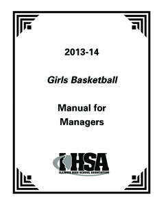 [removed]Girls Basketball Manual for