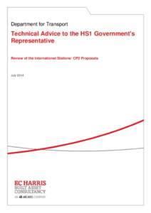 DfT_Review of HS1 CP2 Package_DRAFT REPORT_v8_[removed]