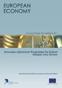 the economic adjustement for Ireland review