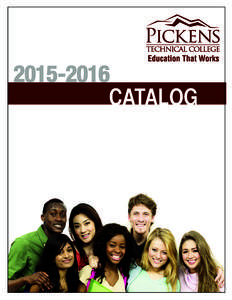 CATALOG FallPickens Technical College Calendar