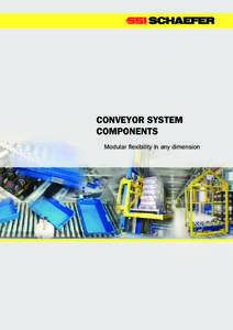 CONVEYOR SYSTEM COMPONENTS Modular flexibility in any dimension RUBRIK