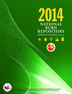 2014  NATIONAL  BURN  REPOSITORY REPORT OF DATA FROM[removed]