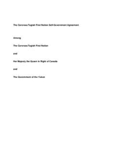 Carcross/Tagish First Nation / Tlingit / Provinces and territories of Canada / Tagish people / Tagish /  Yukon / Carcross Water Aerodrome / First Nations / Yukon / Carcross /  Yukon