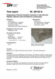 Fax / Mineral wool / Building insulation materials / Rapperswil-Jona / Technology / Rapperswil