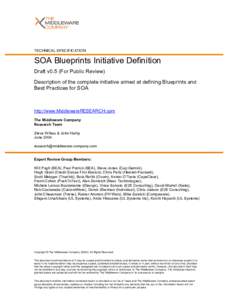 Microsoft Word - SOA_Blueprints_Initiative_Definition_v0.5.doc