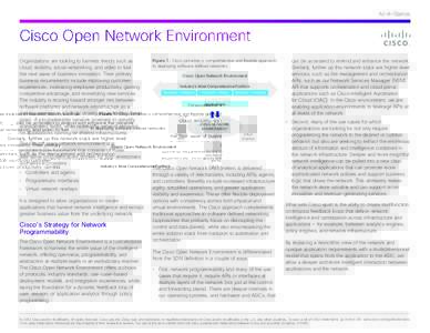 Cisco Open Network Environment