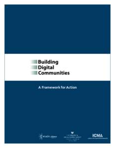 A Framework for Action  ABOUT THE PARTNERS CONTACT