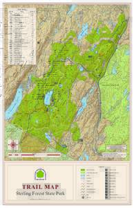 Sterling Forest State Park Trail Map