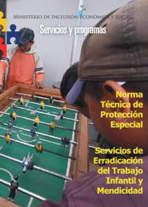 Portada Norma Técnica Protección Especial - ETI Mendicidad, 15x21, 24 pag