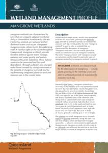 Wetland Management Profiles