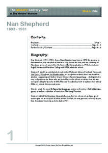 Nan Shepherd[removed]