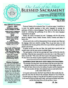 A Pennsylvania Charitable Trust 1526 Union Avenue • Natrona Heights, PA[removed]Phone Number: [removed] • Fax Number: [removed]